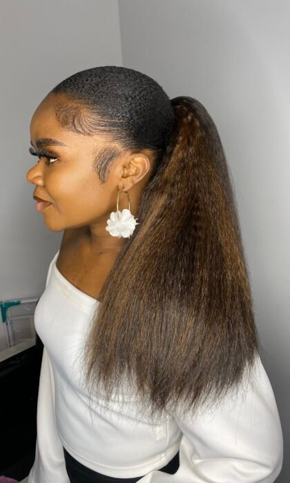 Chic Natural Pony Tail | Clip n Go| Premium Synthetic Hair