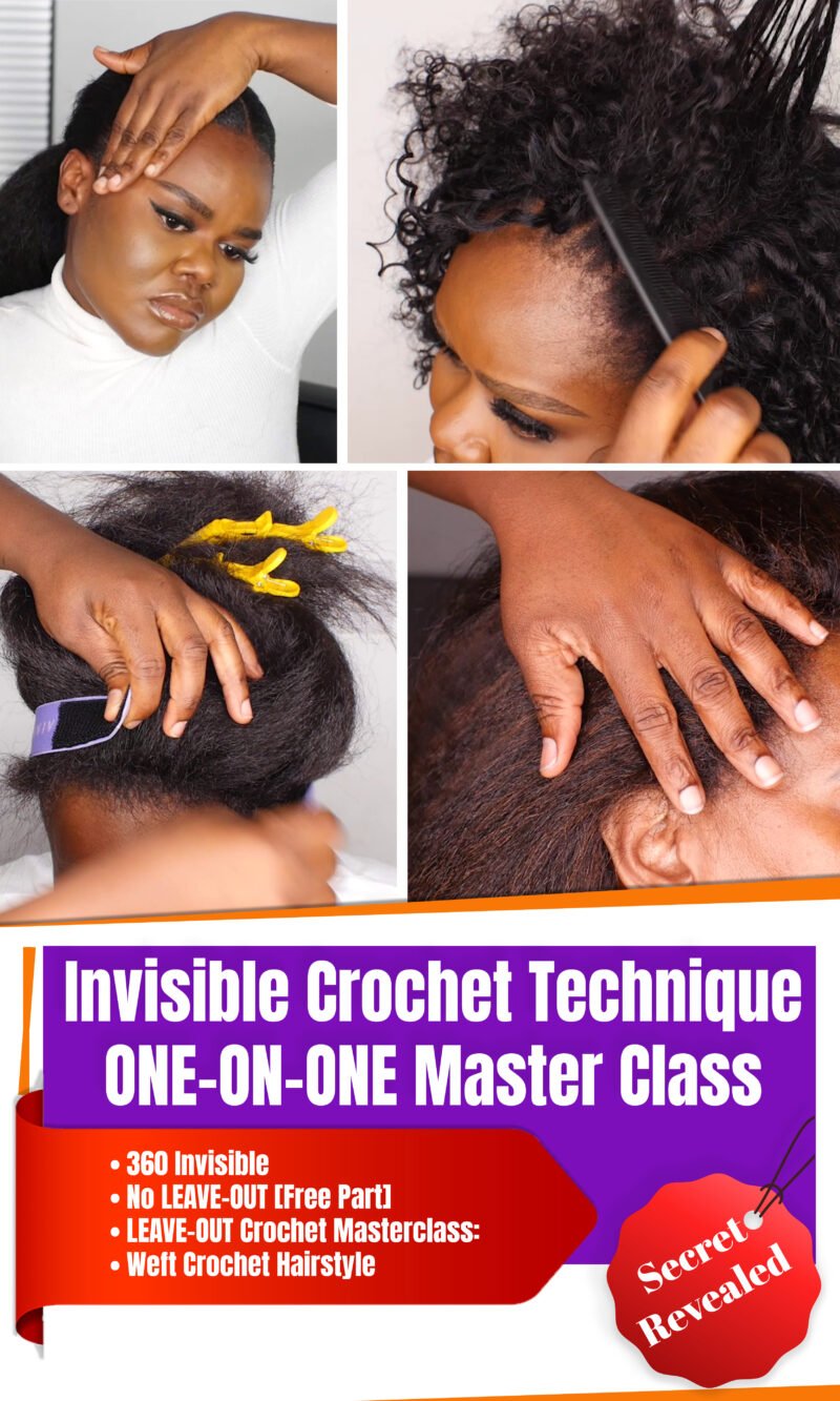 Invisible Crochet Technique ONE-ON-ONE Master Class