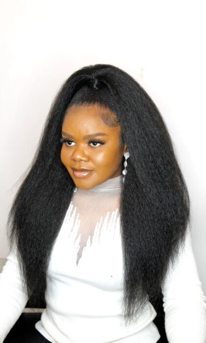 Chic Natural Crochet Maxi - 22 Inches [COLOUR 1B]