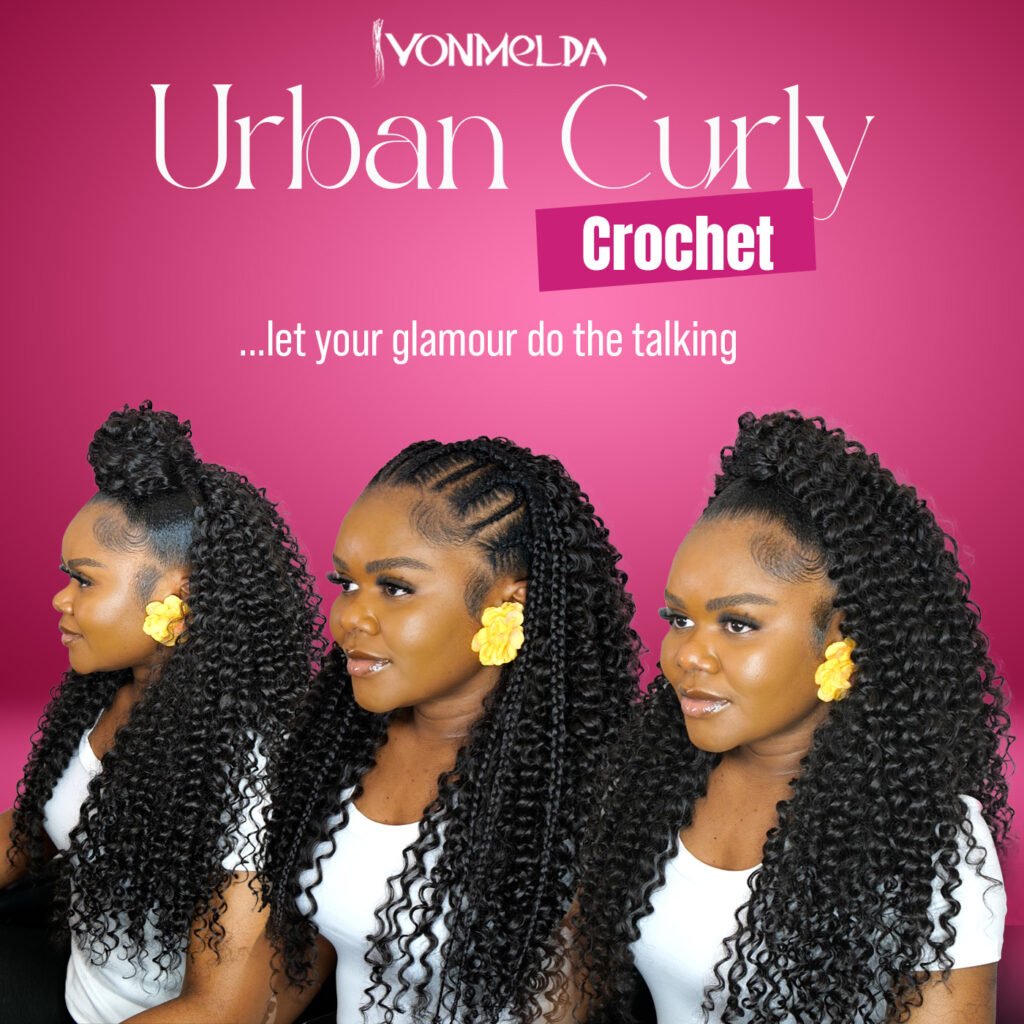 Ivonmelda Urban Curly Crochet. Let your glamour do the talking