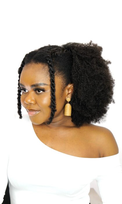 COCO FLUFFY Weft Hair | Protein fibre Hair | 10 Inches