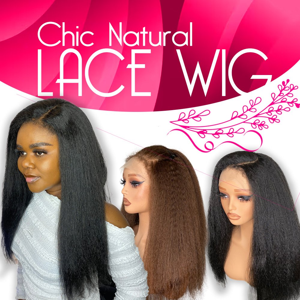 IVONMELDA CHIC NATURAL LACE WIG