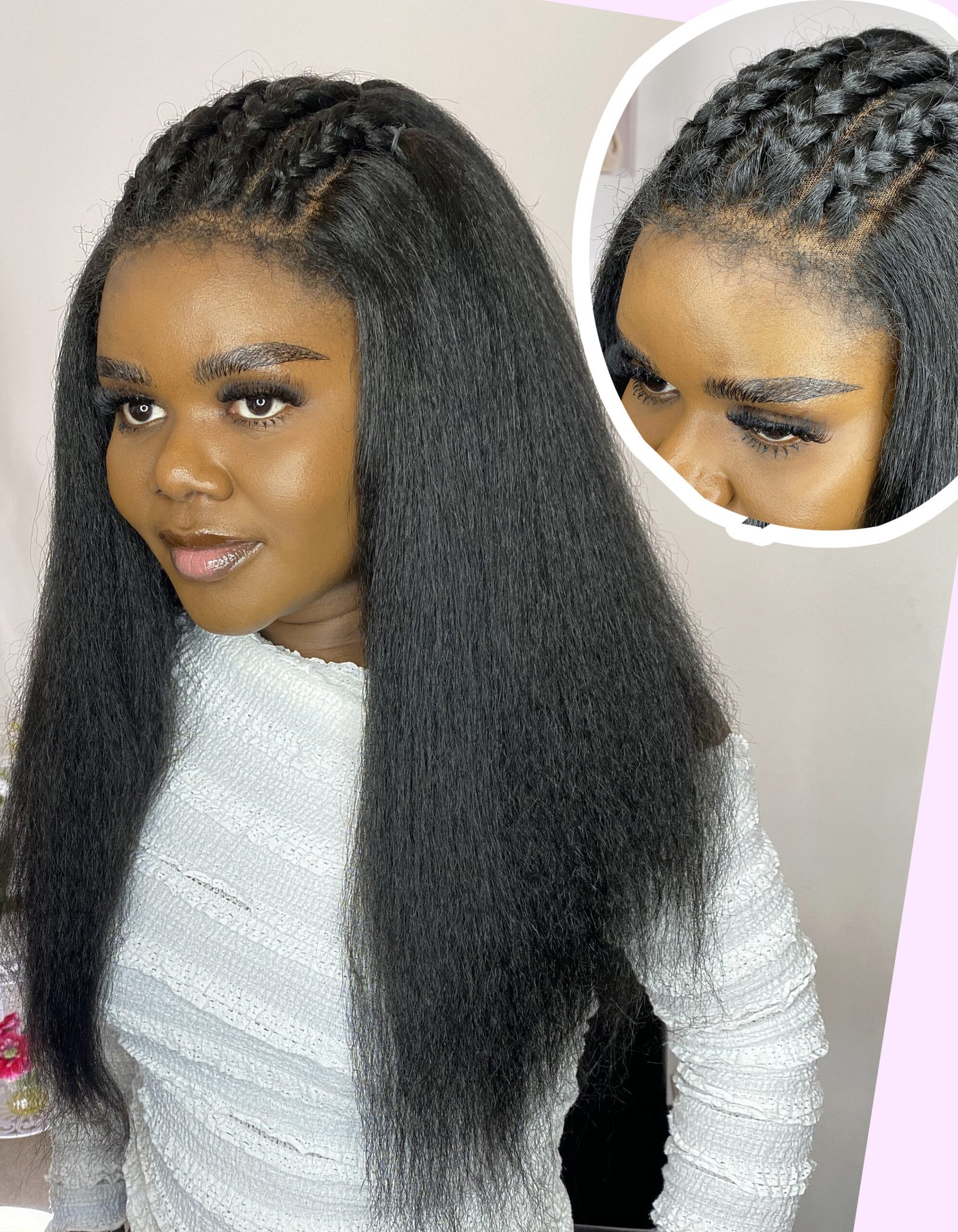 IVONMELDA CHIC NATURAL LACE WIG
