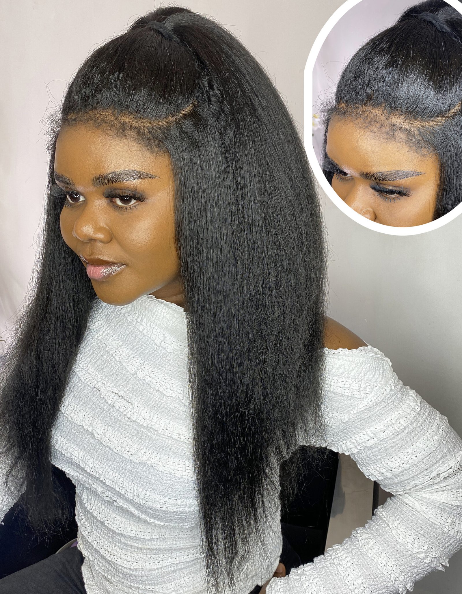 IVONMELDA CHIC NATURAL LACE WIG