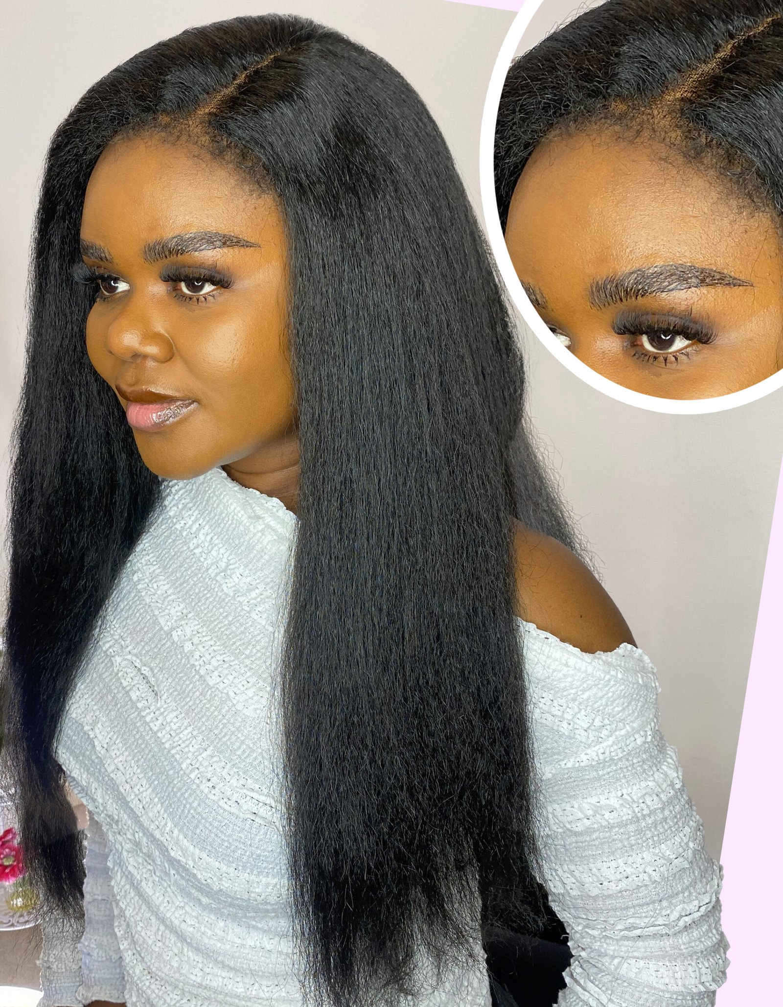IVONMELDA CHIC NATURAL LACE WIG